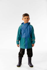 Rain Jacket Dark Turquoise