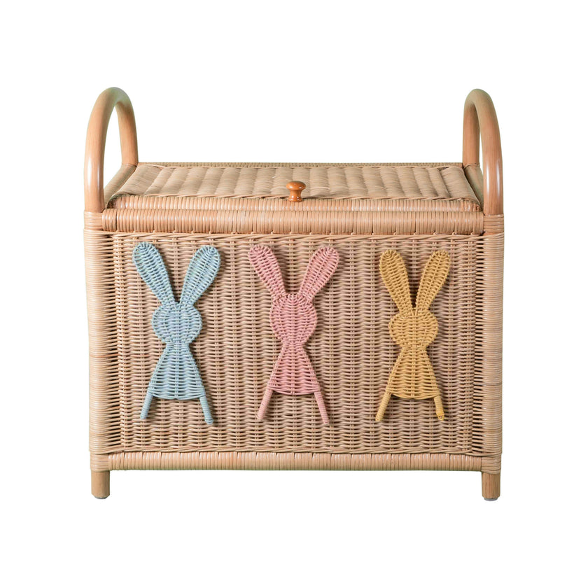Handcrafted - Anais Toy Trunk - Rattan Wicker