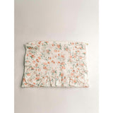Sorrento Bloom Timeless Floral Ruffle Zipper Pouch