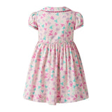 Bow Button-Front Dress