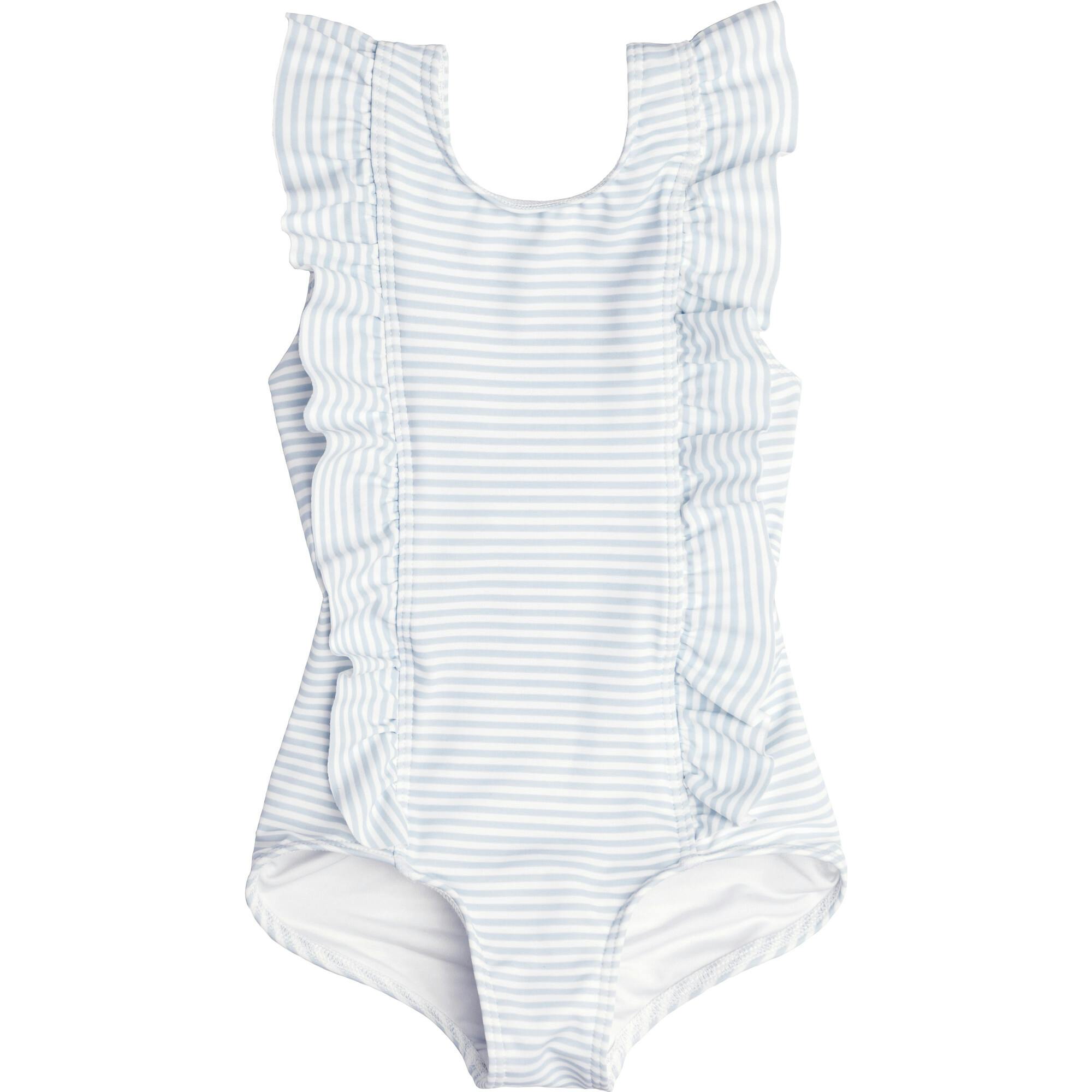 Powder Blue Ruffle One Piece