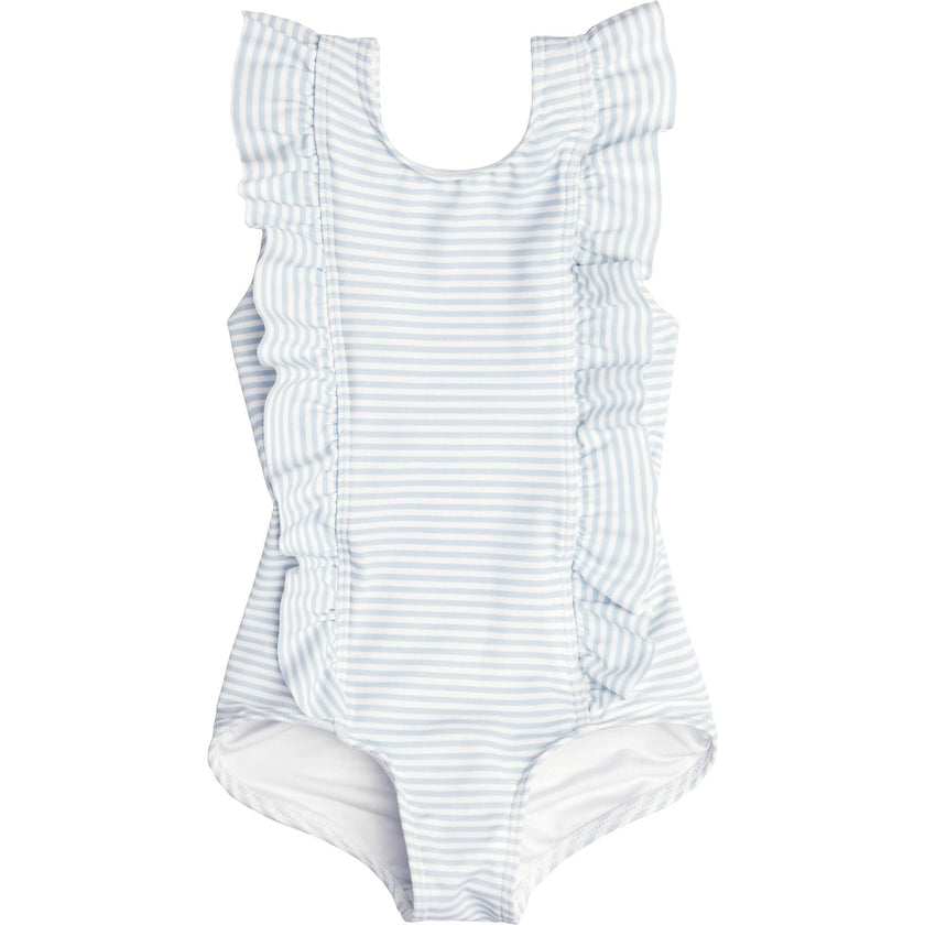 Powder Blue Ruffle One Piece