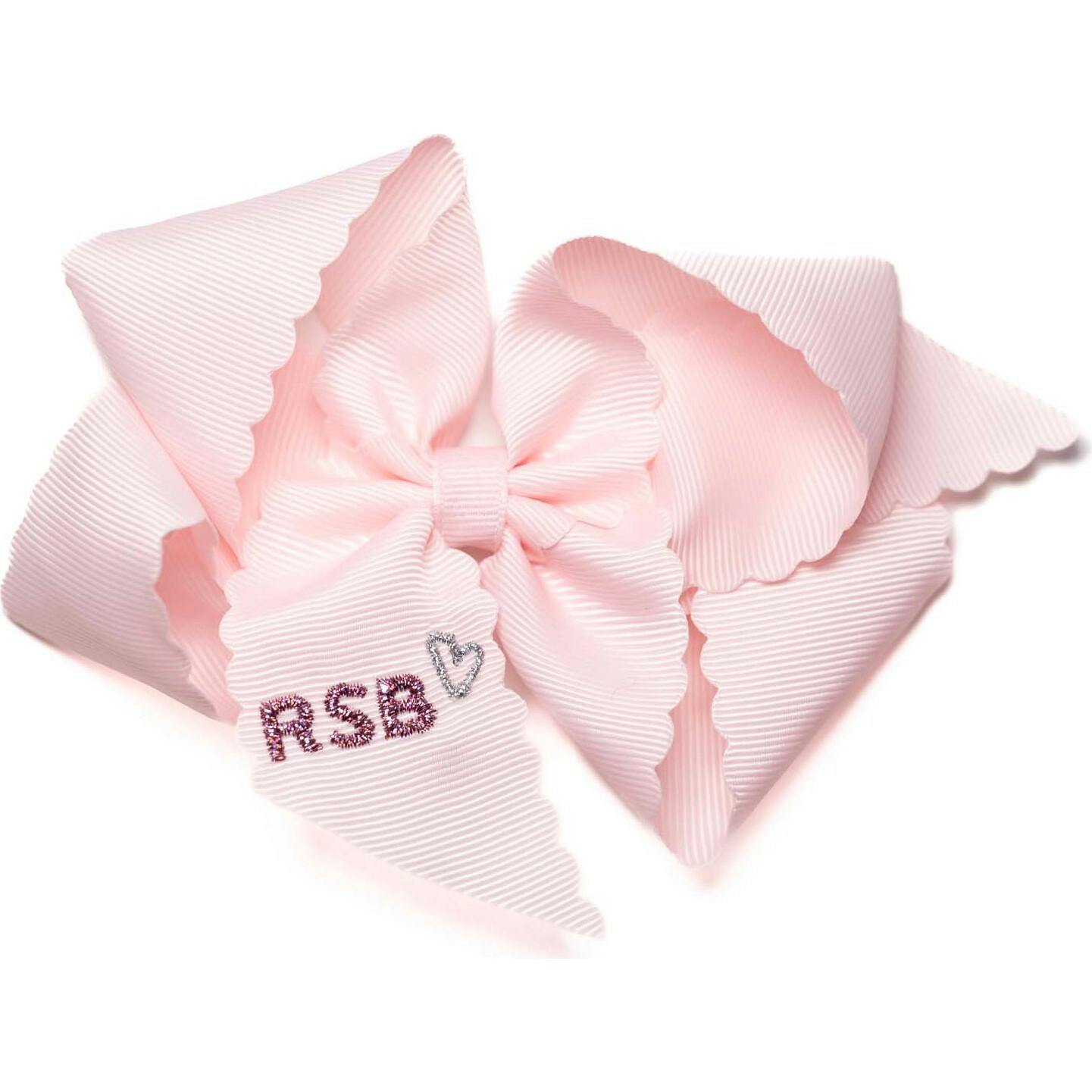 Personalized Embroidered Bow
