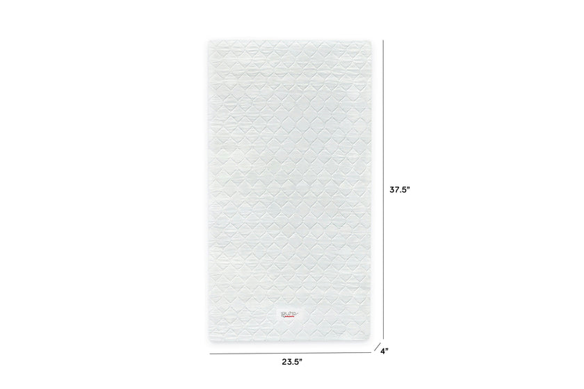 Babyletto Pure Core Non-Toxic Mini Crib Mattress with Hybrid Waterproof Cover