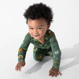 Jurassic Park: Safari Bamboo Convertible Footie