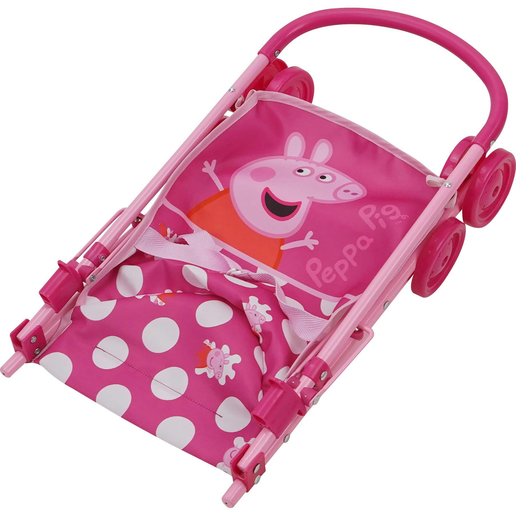 Peppa 19 Piece Doll Sleep N' Play Set - Pink & White Dots