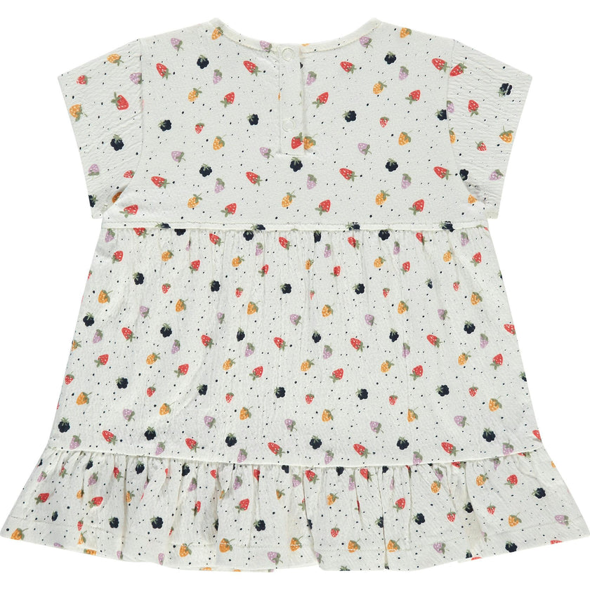 Short Sleeve Tiered Dress