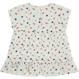 Short Sleeve Tiered Dress
