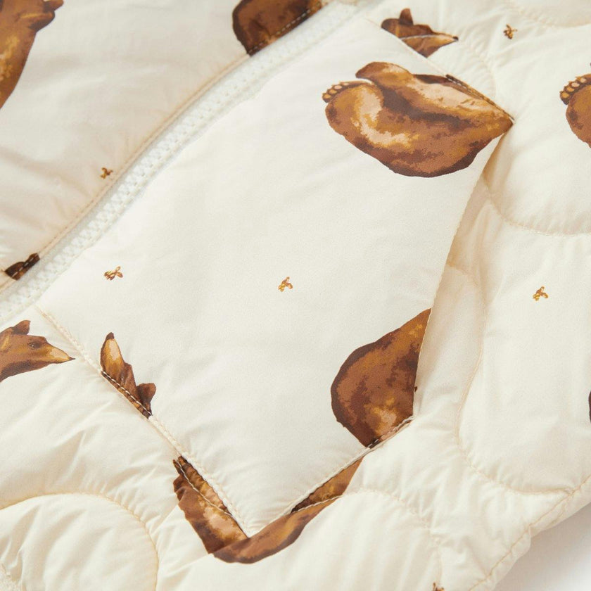 Honey Lightweight Down Hooded Jacket