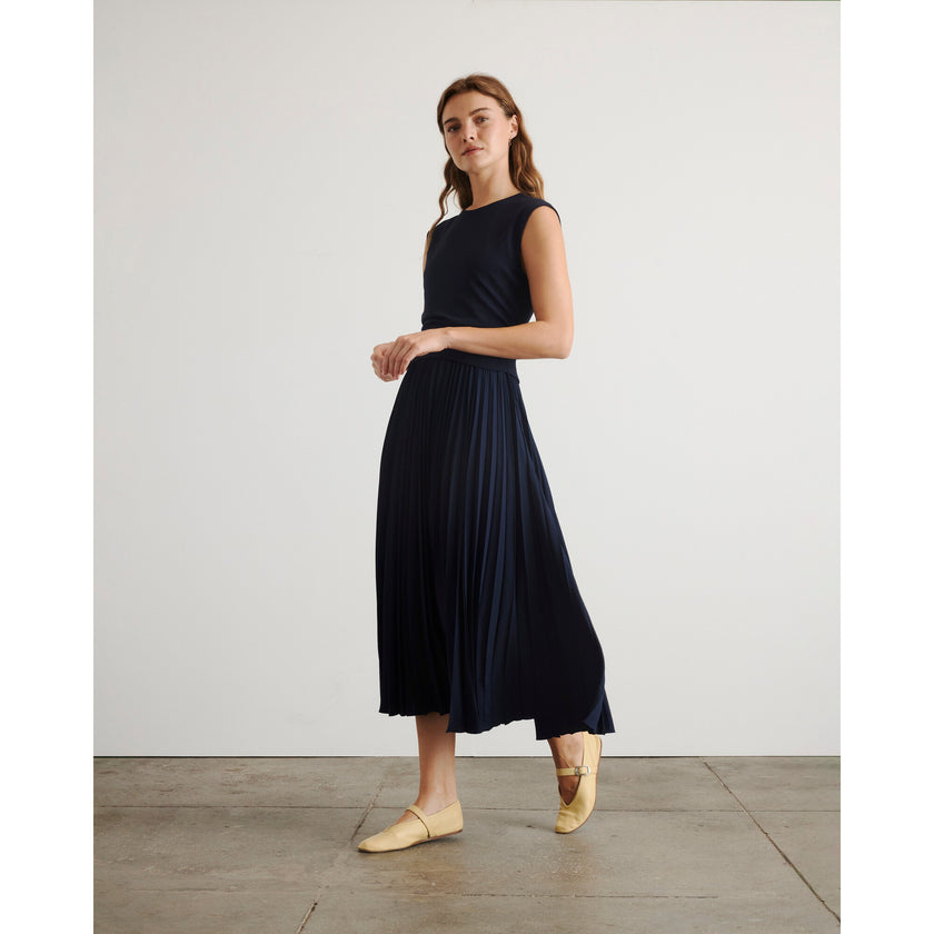 Carly Dress, Navy