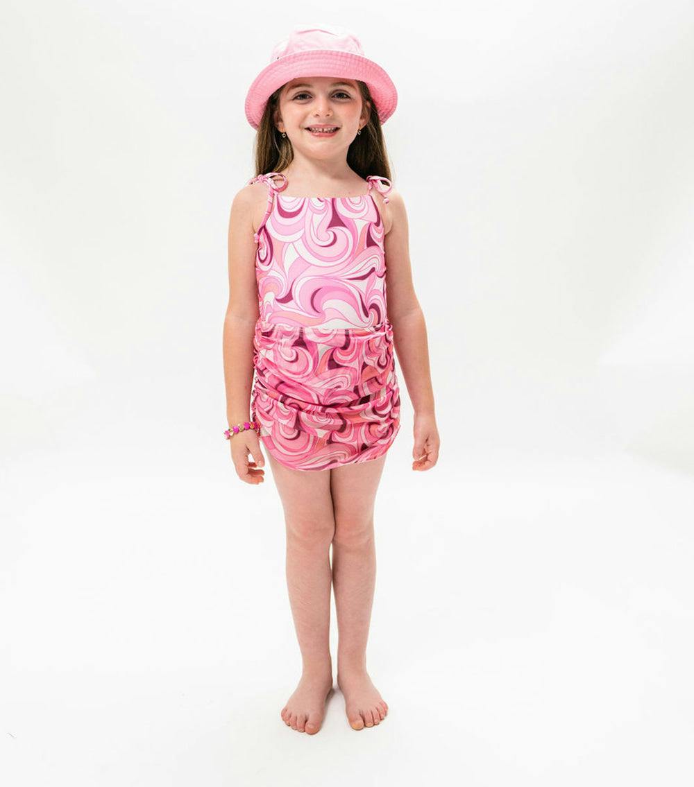vivi one piece groovy pink