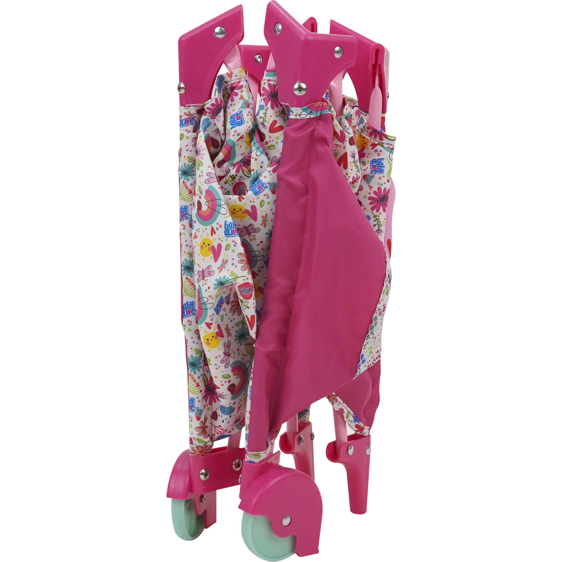 Baby Alive: Deluxe Doll Play Yard Accessory - Pink & Rainbow