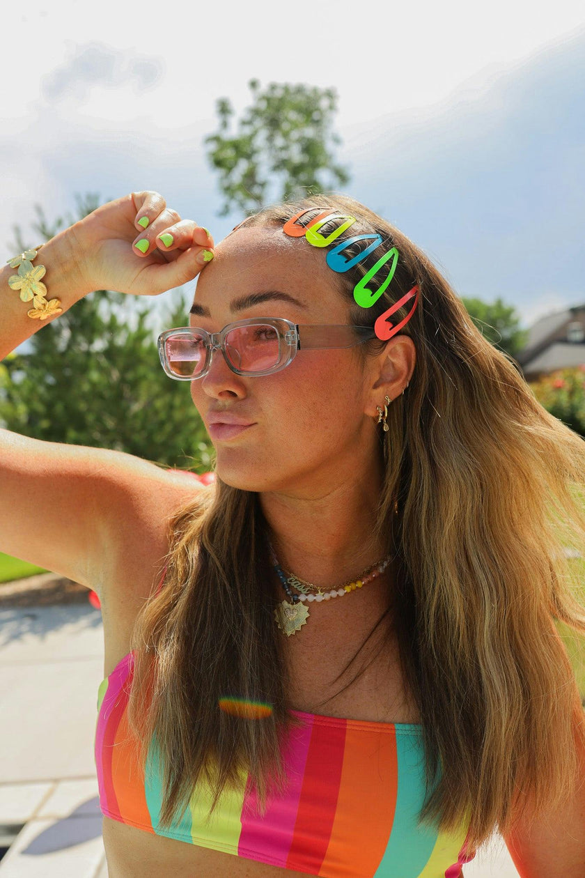 NEON SNAP CLIPS (PACKS OF 10)