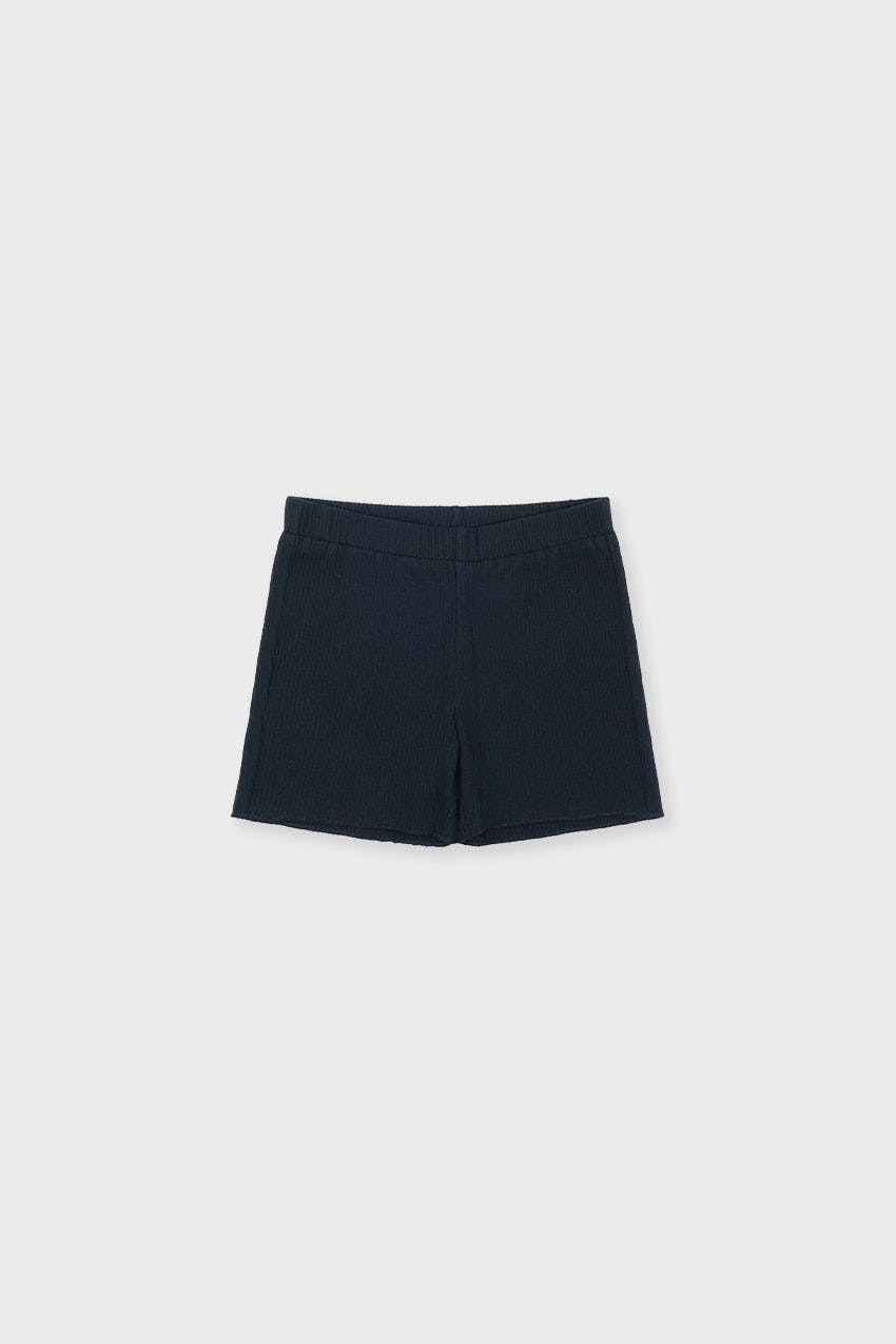 Organic Cotton Ribbed Short