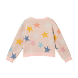 Two-Piece Sweater Set | Pastel Stars - Pink