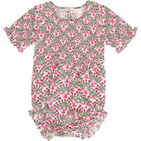 Baby Parker Romper in Floral Fan