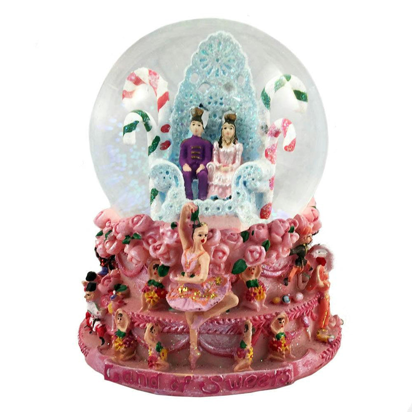 Musical Land of Sweets Snow Globe Dance of Sugar Plum Fairy