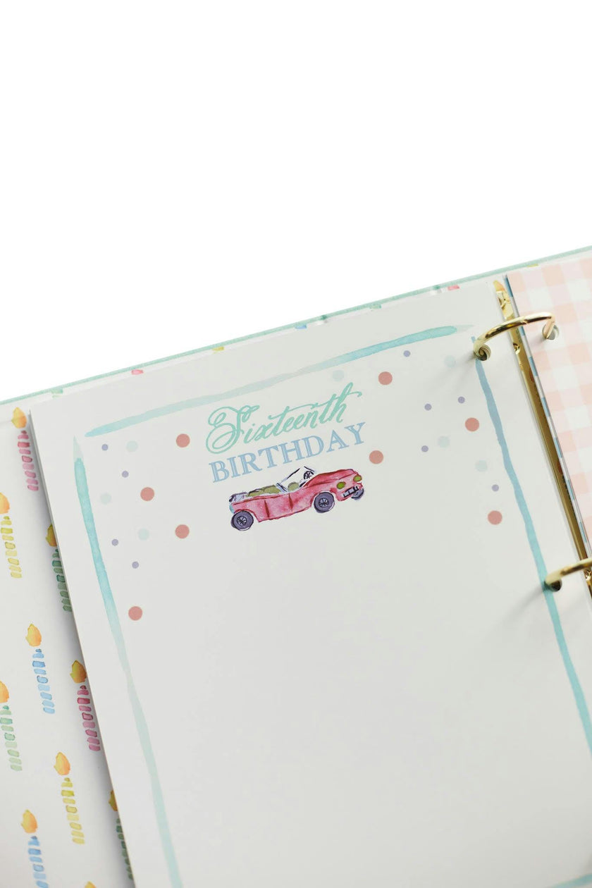 "All My Birthdays” Memory Book