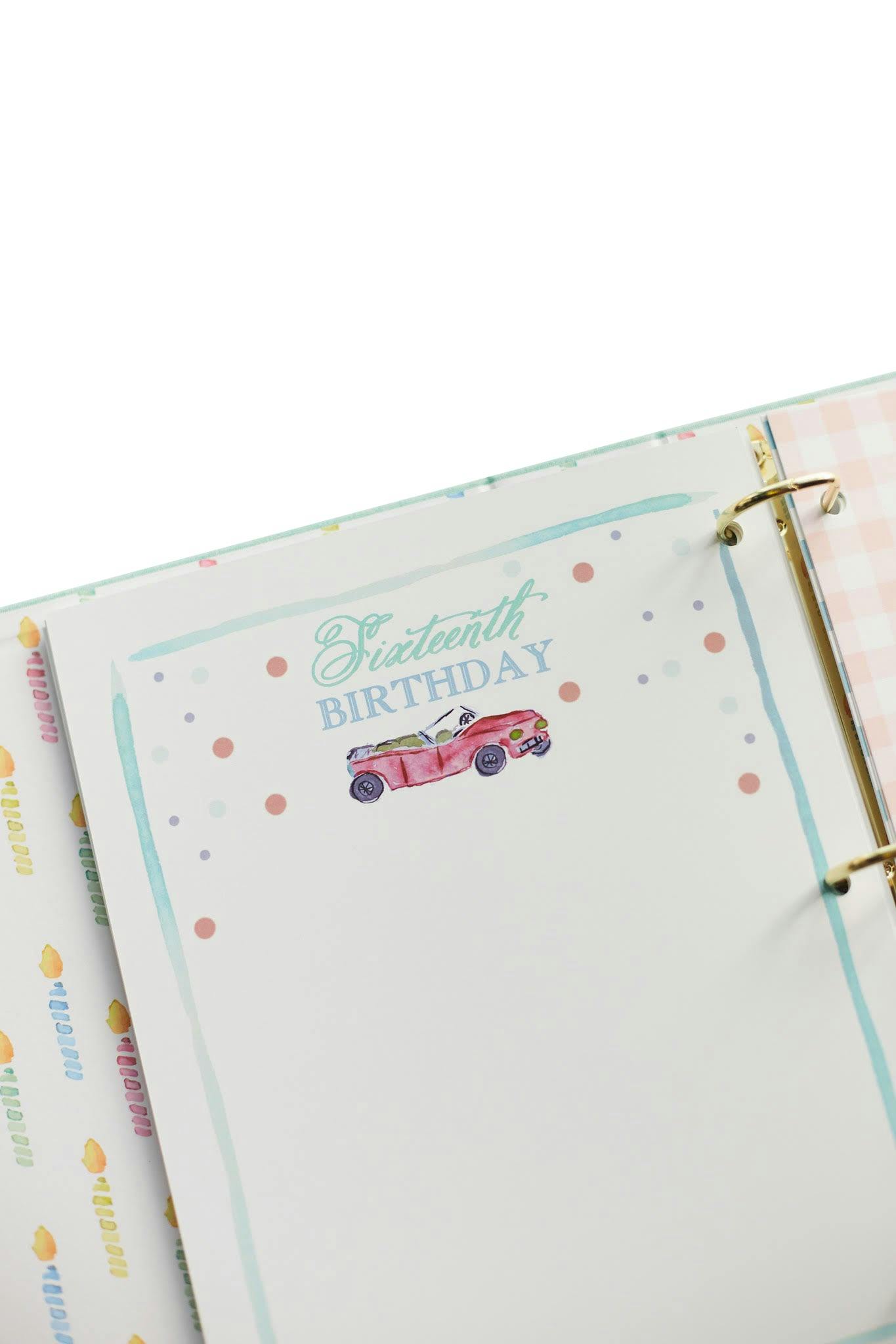 All of My Birthdays Memory Book