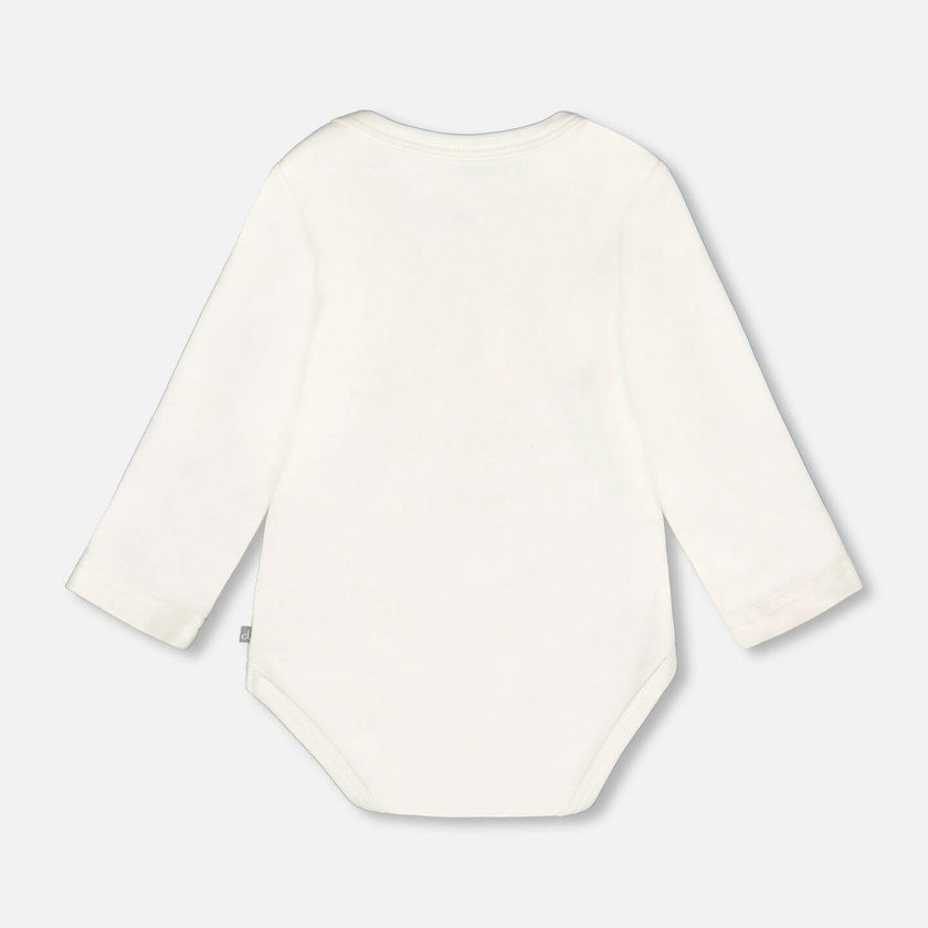 Organic Cotton Long Sleeve Romper Floral