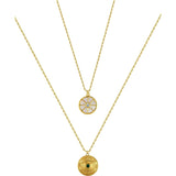 Compass Layered Necklace Set