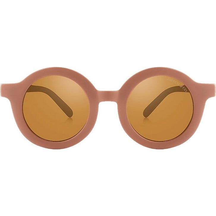 Original Round Sustainable Sunglasses | Bio-Based  Bendable Polarized