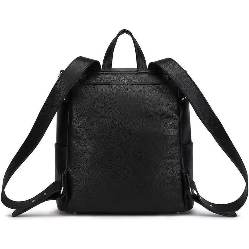 Monaco Diaper Bag | Ebony Black