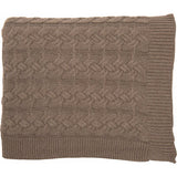 Double cable - Dk brown mel