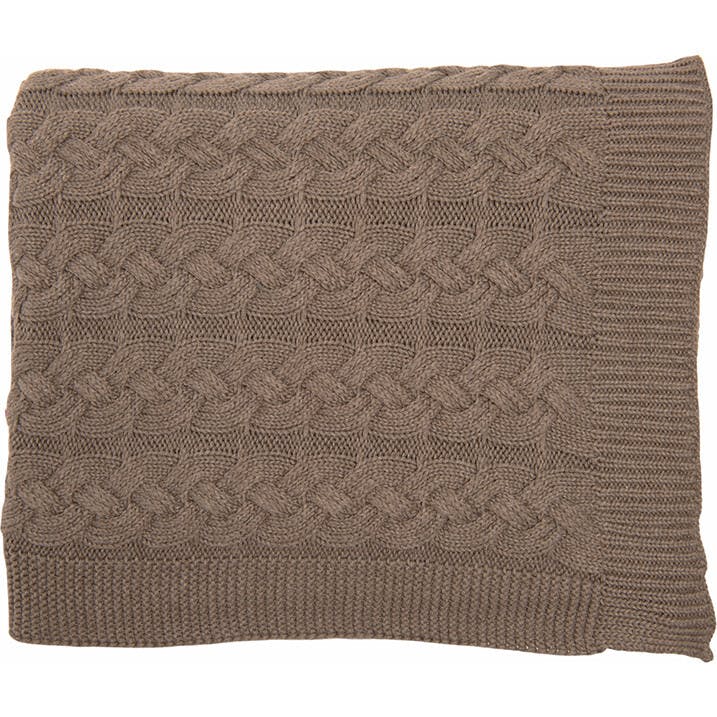 Double cable - Dk brown mel