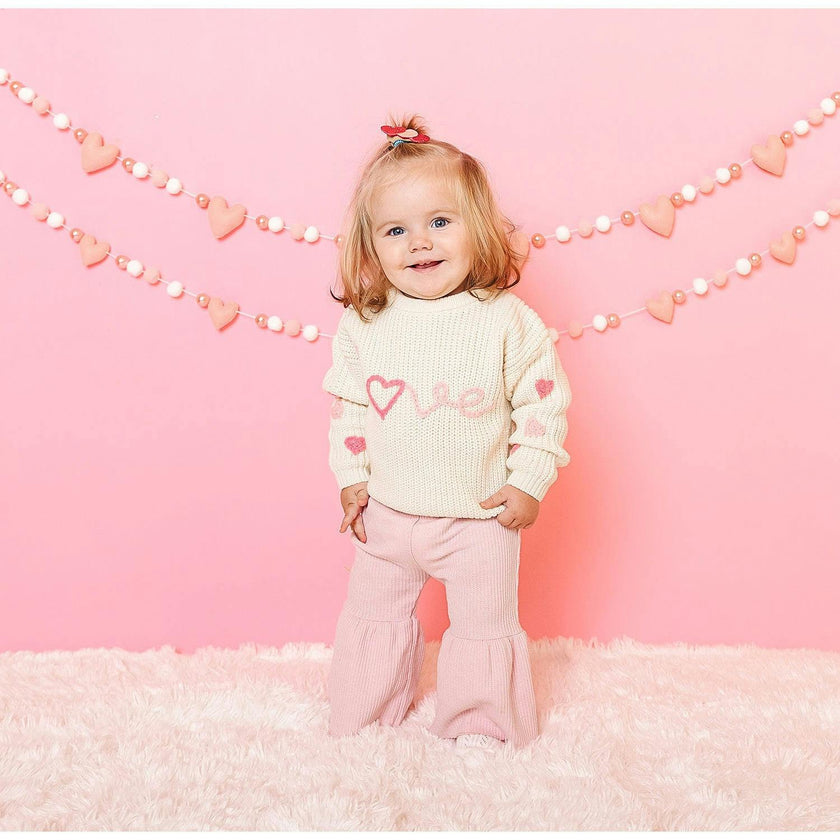 Ditsy Love Knit Sweater
