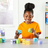 Colorful Foam Number Representation Dice