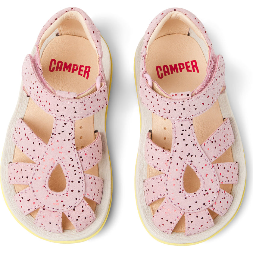Bicho Dots Sandals, Pastel Pink