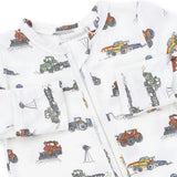 Farm Machines - 2 Way Zipper Footie