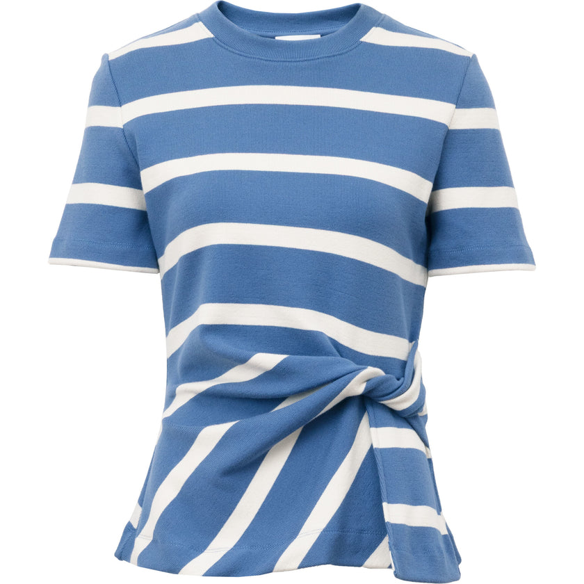 Short Sleeve Carlita Top, Stripes
