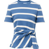Short Sleeve Carlita Top, Stripes