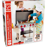 Gourmet Grill Wooden Play Kitchen & Food Accessories