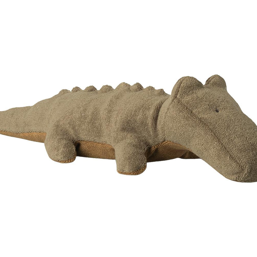Safari friends, Crocodile, Small - Olive green