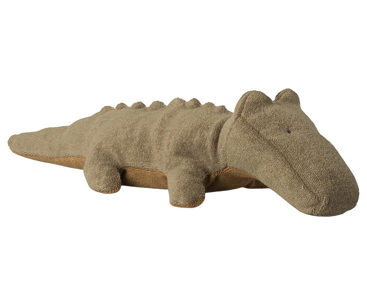 Safari friends, Crocodile, Small - Olive green