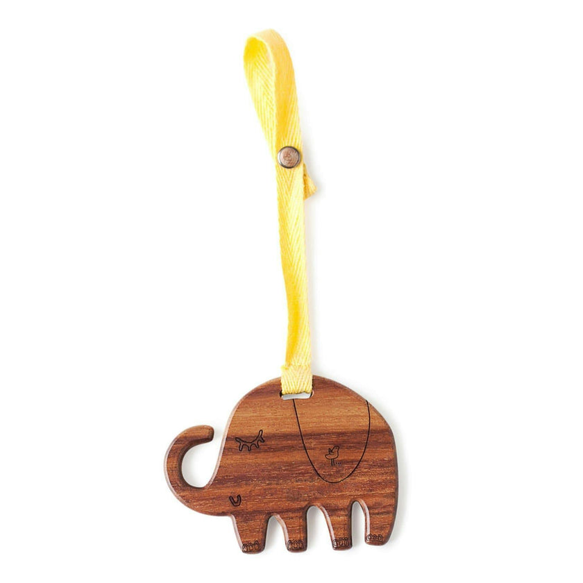 wood stroller toy | piper the elephant