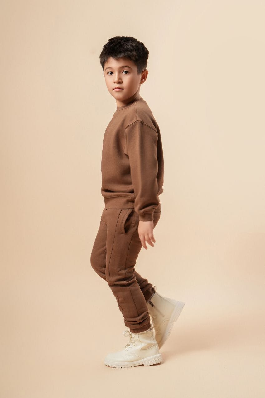 Relaxed Organic Cotton Fleece Sweatshirt