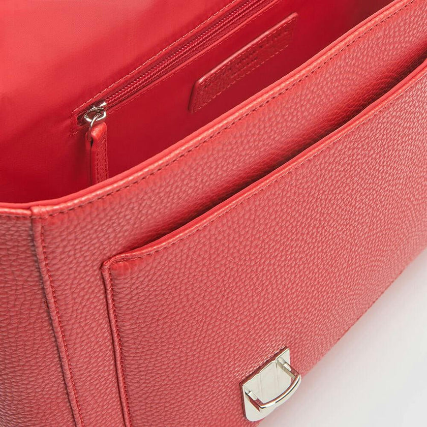 Boston Leather School Bag