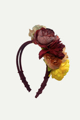 ASYMMETRIC FLOWER HEADBAND