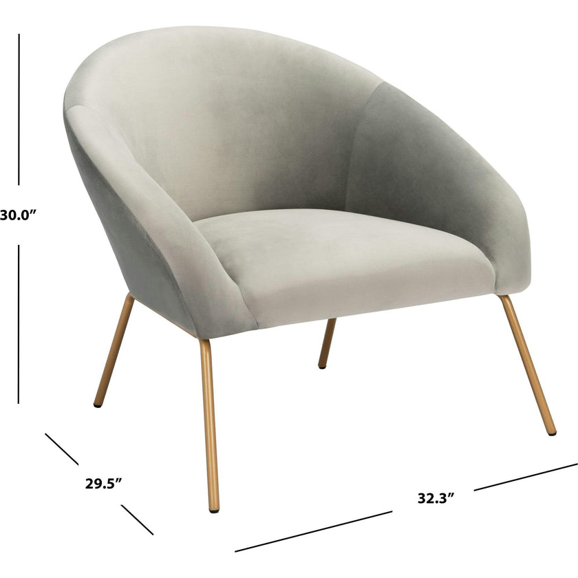 Mandi Velvet Accent Chair