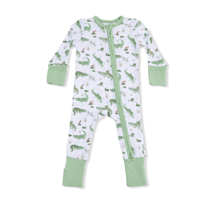 Crayon Alligators - Convertible Romper