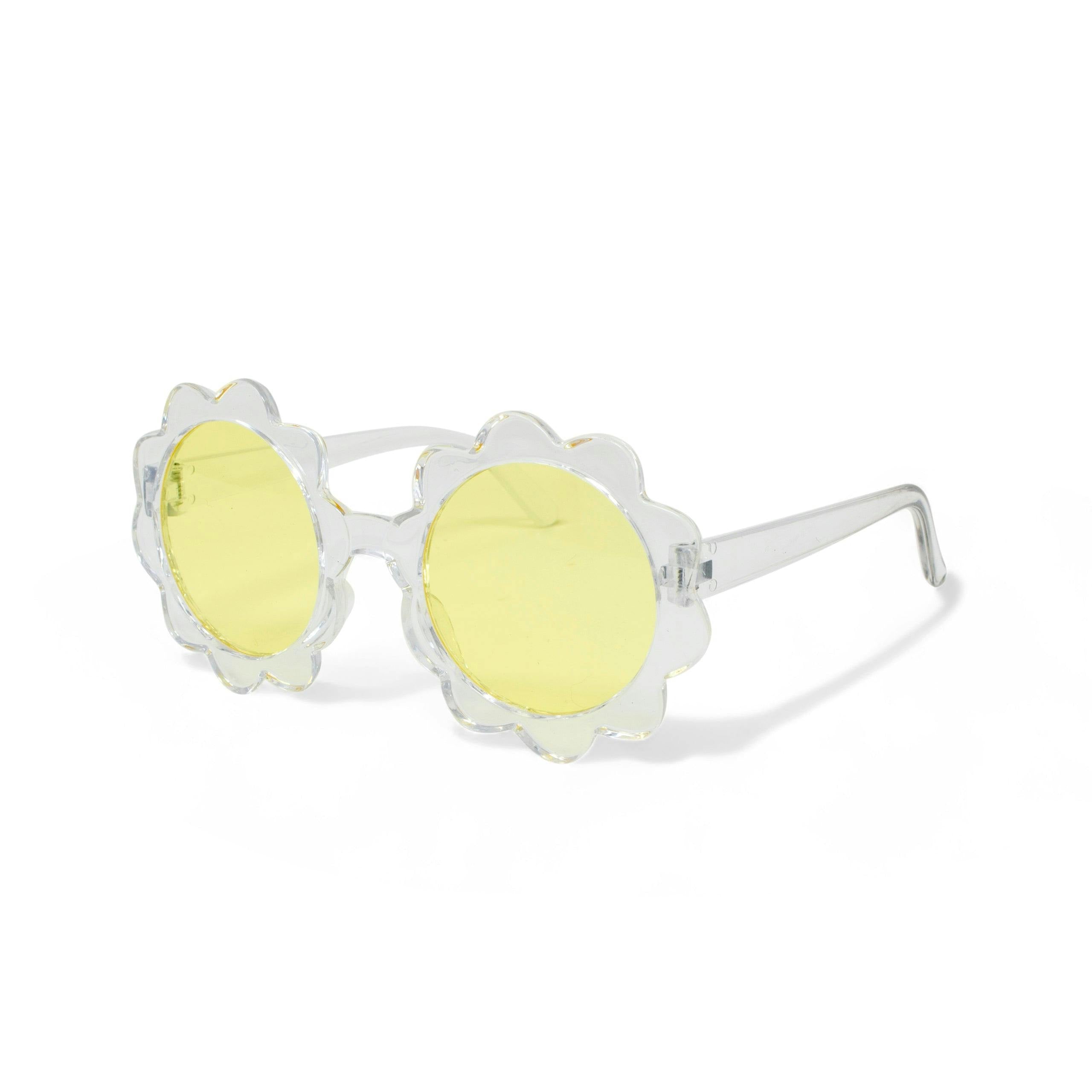 Kid's Transparent Petal Sunglasses