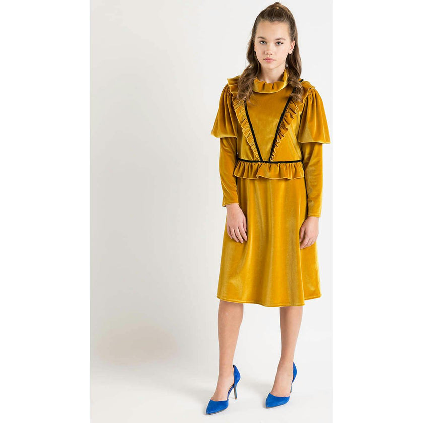 Mira dress (gold)