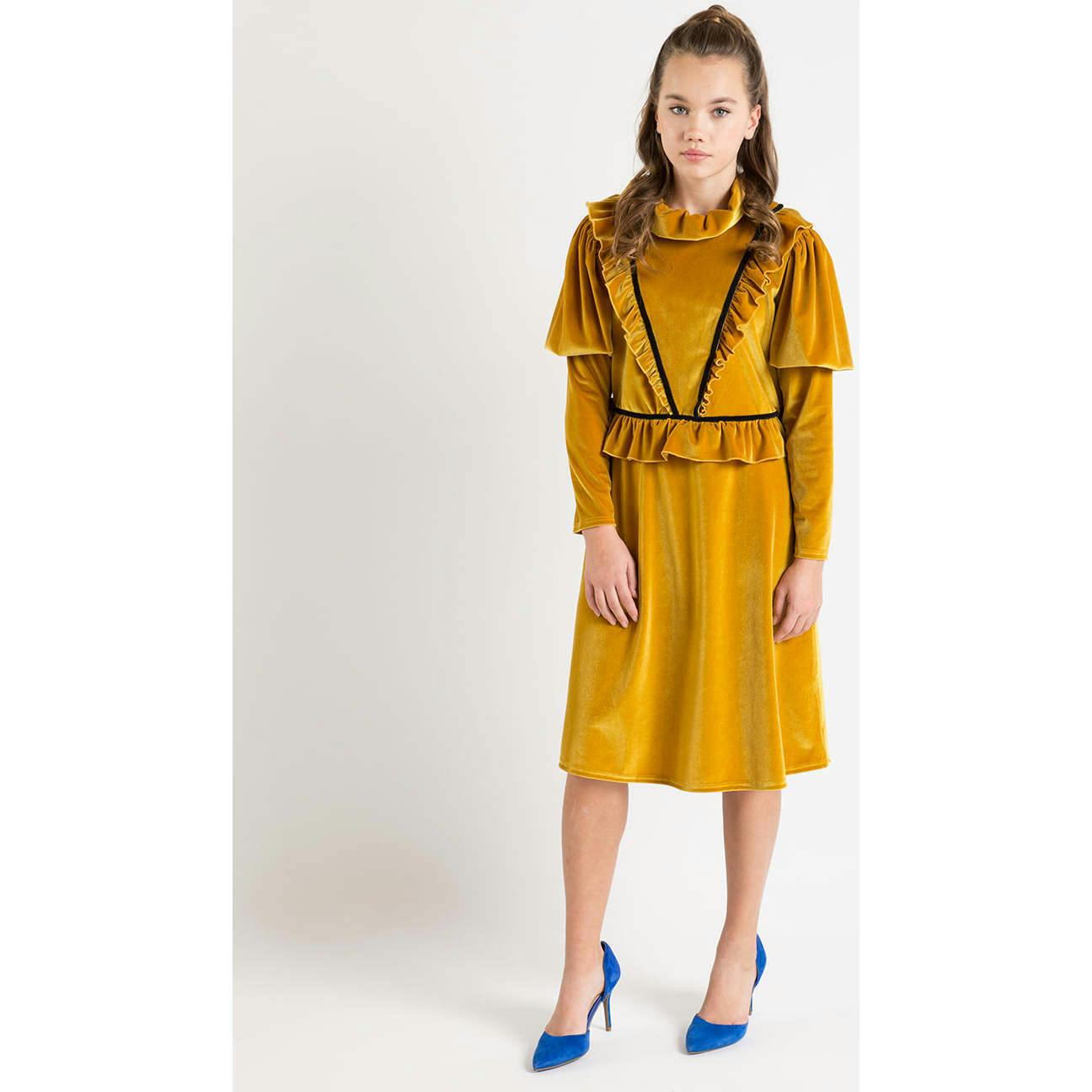 Mira dress (gold)