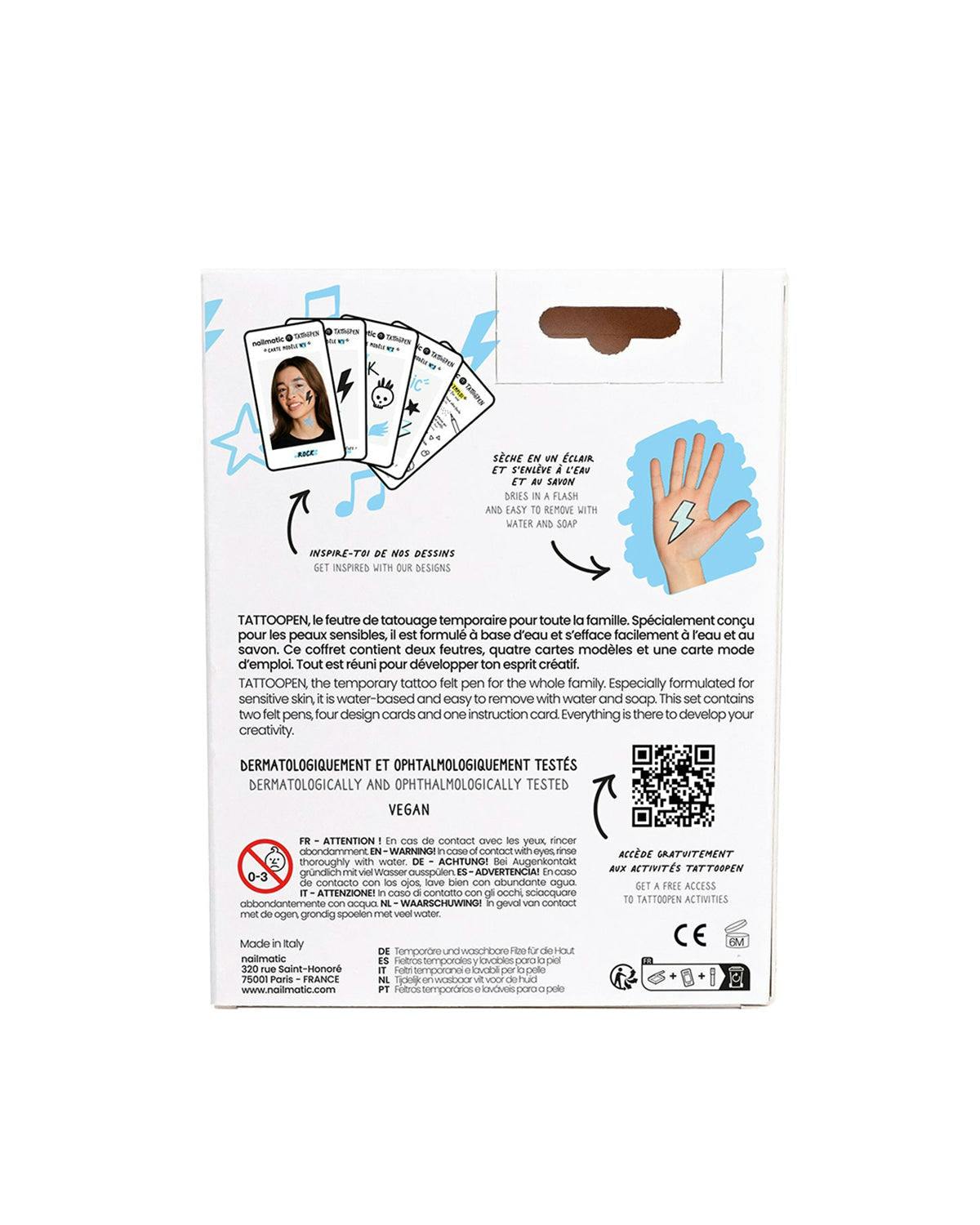 Tattoo Pen Set for Kids ROCK