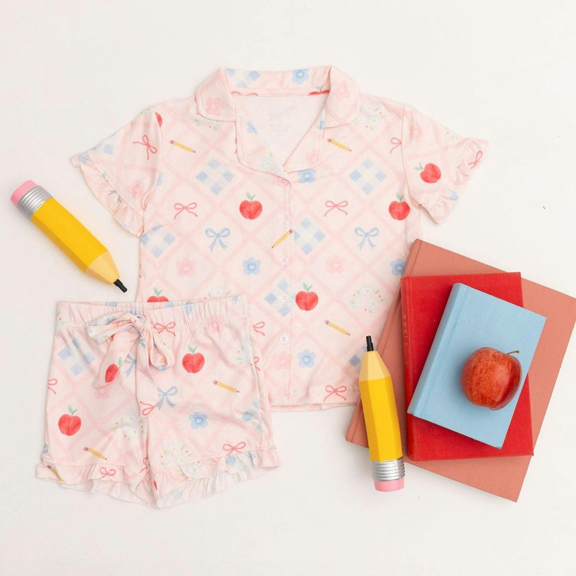 Back To School Trellis Two-Piece Set