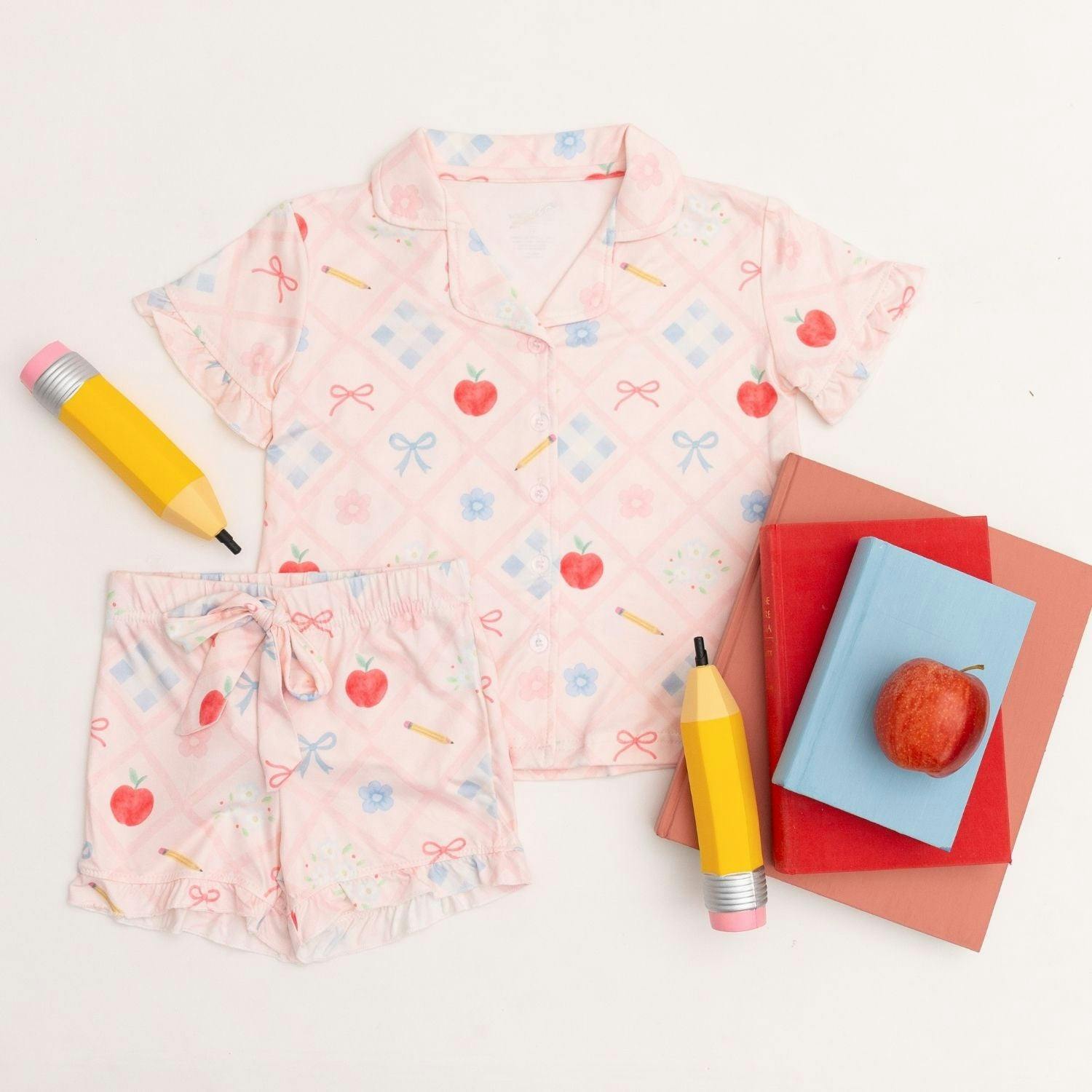 Back To School Trellis Two-Piece Set
